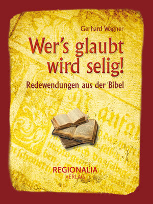 cover image of Wer's glaubt wird selig!